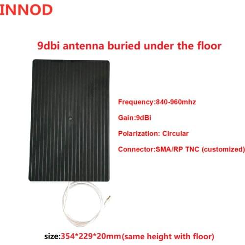Long range directional uhf rfid timing floor mat antenna