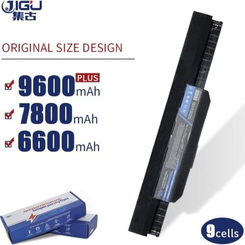 JIGU 9Cell A31-K53 A32-K53 A41-K53 A42-K53 Laptop Battery For Asus X84 X54 X53 X44 X43 P53 P43 K53 K43 A83 A54 A53 A43 Series