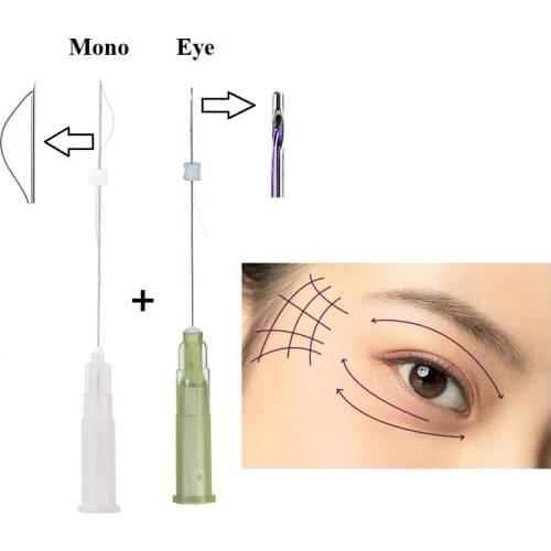 Korea Pdo Pcl Thread 30g Eye Mono Combination Package Eye Area Wrinkles Eyebag Removal For Face Lifting