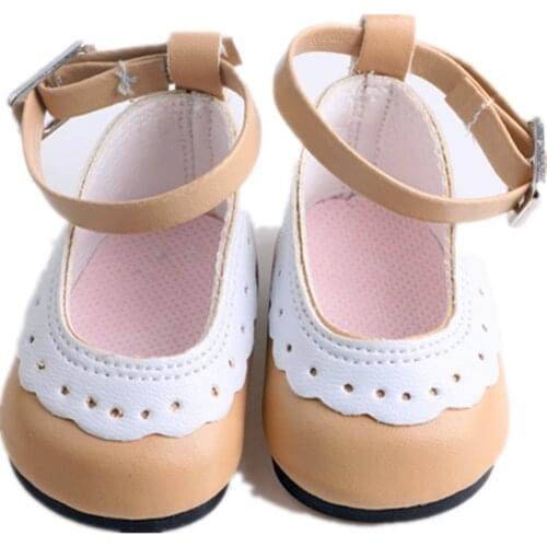 Doll Shoes For 18 Inch American Doll & 43 Cm Born Doll For Generation Toy
