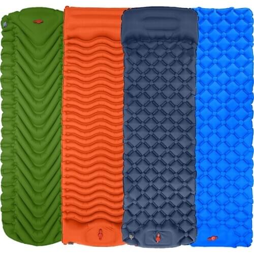 Lightweight Self-inflating Sleeping Pad Air Mattress Camping Tent Sleeping Bag Pad Picnic Beach Cushion Outdoor Sleeping Mat