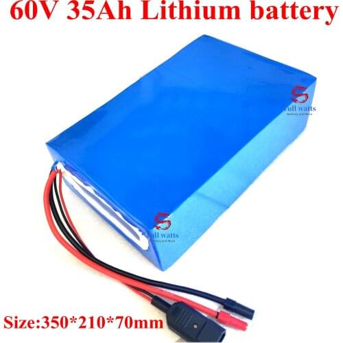 60v 35Ah li-ion battery pack 100A BMS 5400w 3600w 3000w dualtron ultra electric scooter bike motor power RV EV + 10A charge