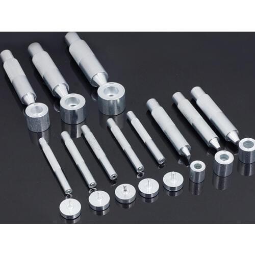 Junetree Eyelet Punch Die Tool Set Leather Craft Clothing Grommet Banner set