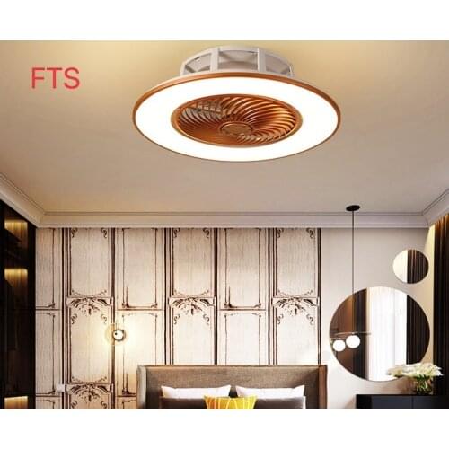 New LED ceiling fan light simple dining room living room ceiling fan light household integrated chandelier with fan