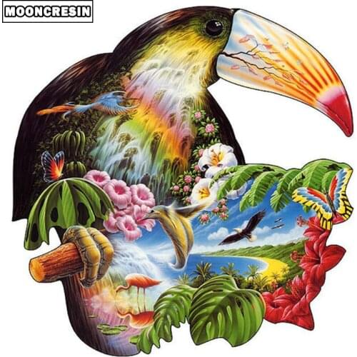 Full Square 5D Diy Diamond Painting Birds and Scenery Diamond Embroidery Cross Stitch Mosaic Painting By Numbers Home Decoration