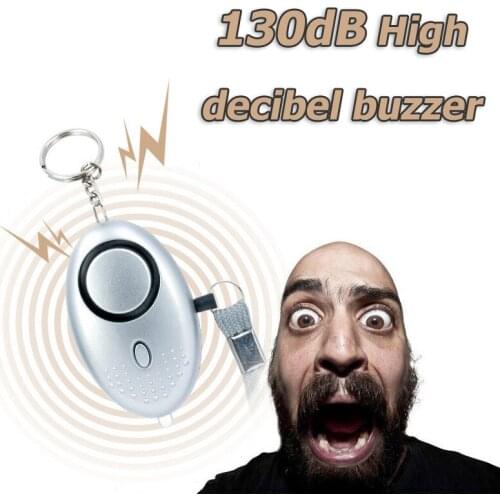 Anti-Wolf Alarm LED Personal Safety Alarm is Suitable for Women Children And the Elderly Personal Protection Smart Travel Alarm