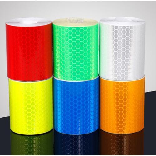5cmx3m Reflective Tape Bicycle Stickers Bike Safety Reflective Adhesive Bike Stickers Wheel Bicycle Accessories