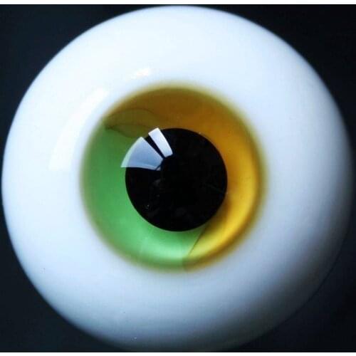 [wamami] 12mm Green&Orange For BJD AOD DOD Doll Dollfie Glass Eyes Outfit