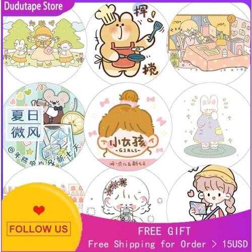 Washi Tape Lovely Sticker Stationery Wonderful Story Roll