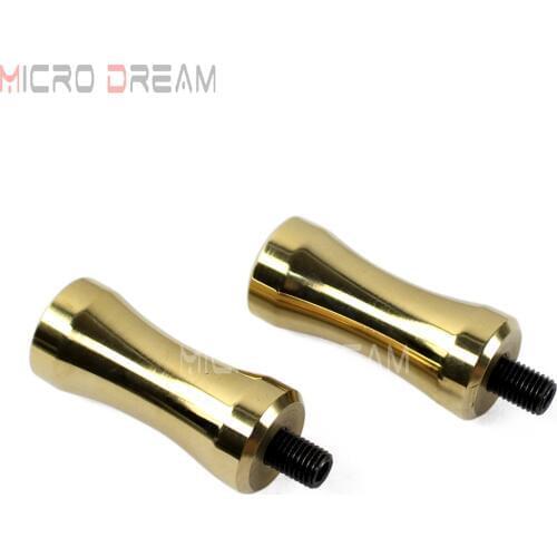 1 Pair Brass Motorcycle Shifter Peg Gear for Harley Sportster 883 Dyna Touring Street Glide Rough Crafts Shift Pegs Pedal