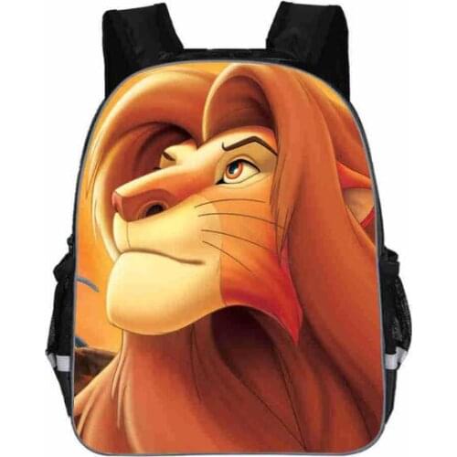 13inch Mochila Infantil Simba The Lion King School Bags Christmas Gift For Teenagers Children Cartoon Bag Kids Backpack Boys