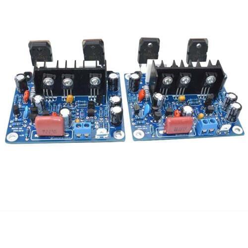 2Pcs HiFi MX50 SE 2.0 Dual Channel 100W + 100W Stereo Power Amplifier DIY KIT Science Toys for Electronic Enthusiast