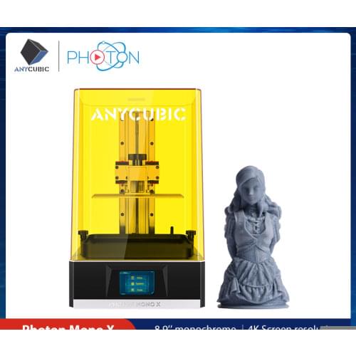 3d Printer Anycubic Photon Mono X 8.9''4K Monochrome LCD Large Print Size 192*120*245mm Support APP Remote Control impresora 3d