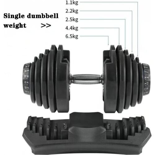 40 kg 90lbs mancuernas ajustables con mancuernas conjunto con mancuernas ejercicio físico gimnasio en casa equipo de fitness