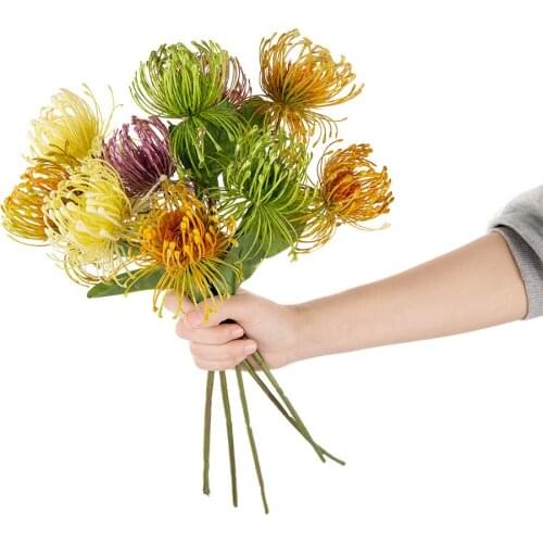 5Pcs 2Head Poppy Flower Branch Artificial Plastic Plants for Home Pots Decorative Fake Flowers Wedding Bouquet Office Decor