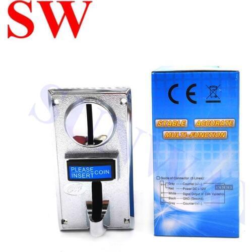 CH-924 Good quality multi coin selector coin acceptor for 4 kinds of coins support multi coins for Pump water/Washing machine