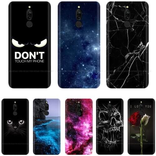 Phone Case for Xiaomi Redmi 8 Case Soft TPU Silicone Patterned Cover for Xiaomi Redmi 8 Case Redmi8 Cover Shell Coque Housing