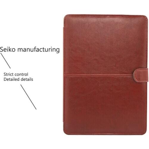 For 2020 MacBook Pro13 A2289 Soft PU Leather Bag Laptop Flip Cover Notebook Case For Macbook Air Retina Touch 11 12 13 15 16