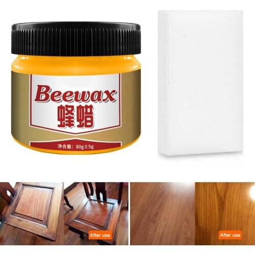 Wood Seasoning Beewax Wood Care Wax Solid Wood Maintenance Cleaning Polished Beeswax WearResistant Waterproof Wax Furniture Care