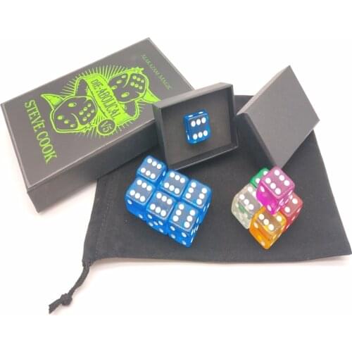 Die-Abolical V5 by Steve Cook (Gimmicks + Online Instructions) Magic Tricks Close Up Illusion Gimmick Props Prediction Magie