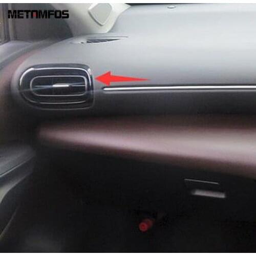For Toyota Yaris Cross hybrid 2020 2021 Matte Side Air Condition Vent Outlet Cover Trim Moulding Sticker Accessories Car Styling