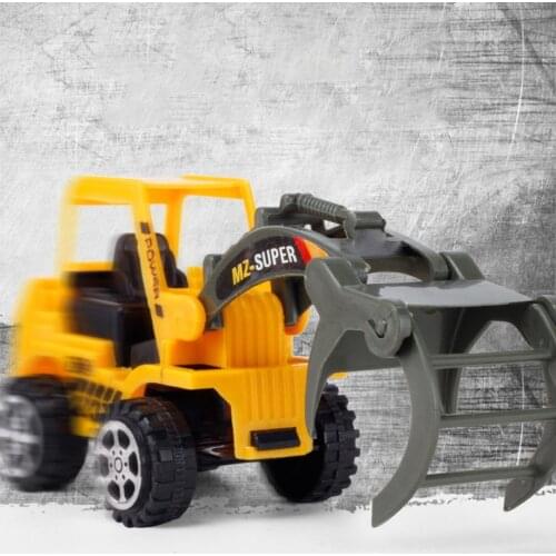 Boy Toy Car Excavator Color Random Child Inertia Model Engineering Car Gift Supermarket Gift Excavator