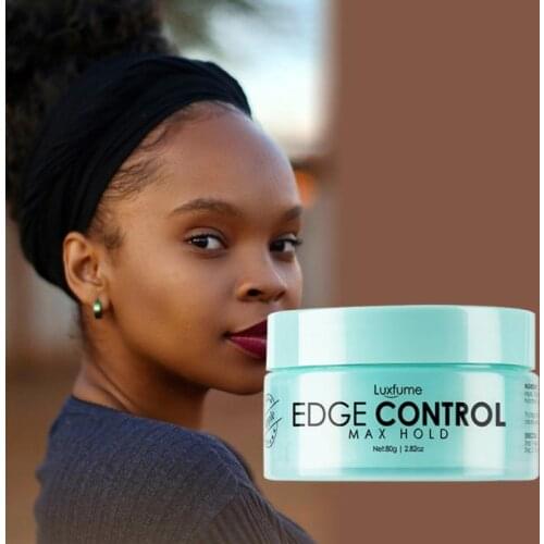 Men Female Hair Oil Wax Cream Edge Control Hair Styling Cream Not Greasy Broken Hair Finishing Anti-Frizz Hair Fixative Gel