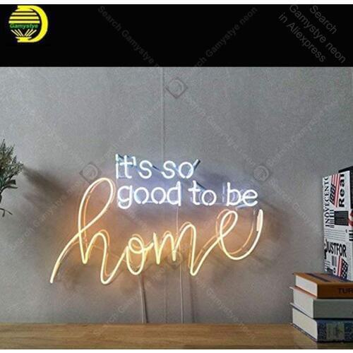 Neon Sign for Its so good to be home Display Decoracion Express Love Neon Light up wall sign Neon Signs for BedRoom Letrero