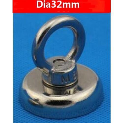 Whole Sales Brand New Magnetic cup, Pot Magnet 2pcs/pack Dia32mm, magnetic pot, magnetic attractor, Free Shipping