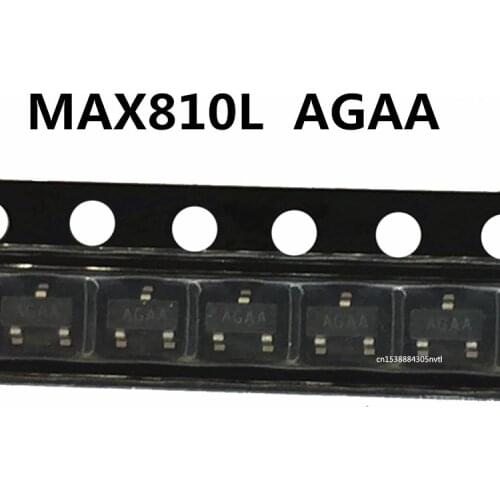 Original 20pcs/ MAX810LEUR MAX810L SOT23 AGAA