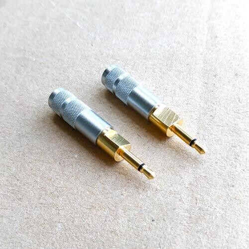 Free Shipping Audiocrast one pair Headphone Plug for HD700 HD 700 M1060 M1060c Male to MMCX Female Converter Adapter
