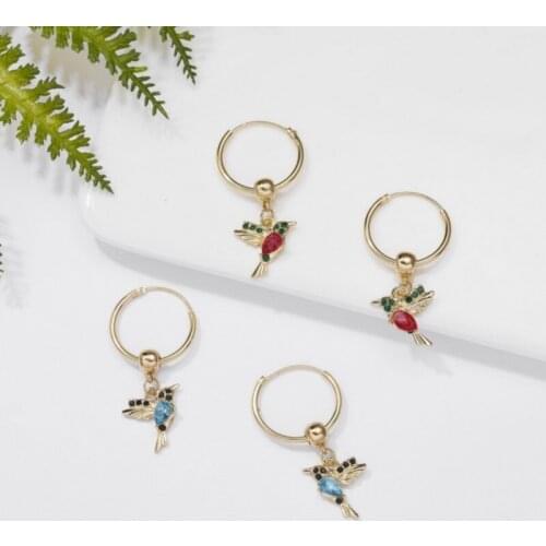 Girl Tassel Earring Stylish Jewelry Personality Gift 2021 Earrings for Women Little Bird Drop Long Hanging New Fashion Elegant