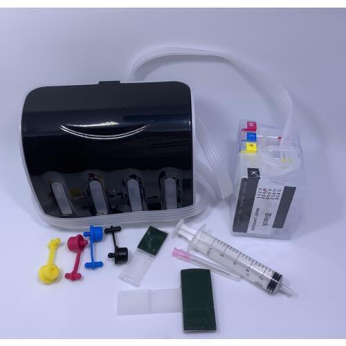 YOTAT 932 Continuous Ink Supply System For HP 932 HP 933 CISS for HP Officejet 7510 7512 printer