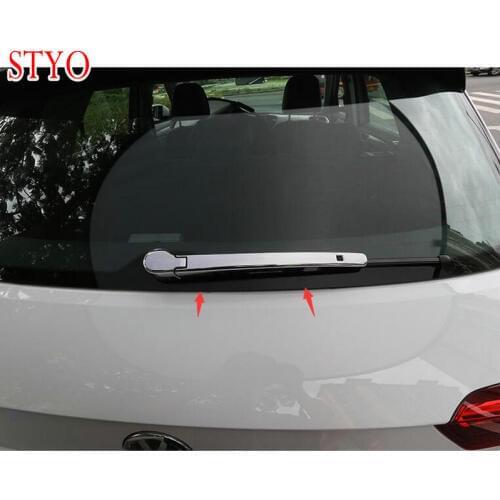 STYO Car ABS Chrome rear wiper cover trim wiper decoration cover for VW T-ROC 2018 Car Styling