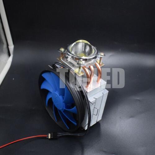 100W High Power Led Radiator with Cooler Reflector Optical Lens Heatsink kit 60 degrees / 90 degrees / 120 degrees