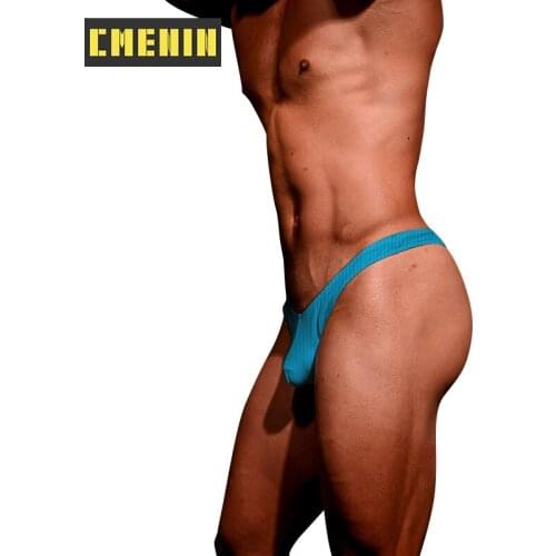 New Cotton Mens Thong And G String Man Underpants Soft Stringi Gay Sexy Men Underwear Jockstrap Panties Bielizna AD7113