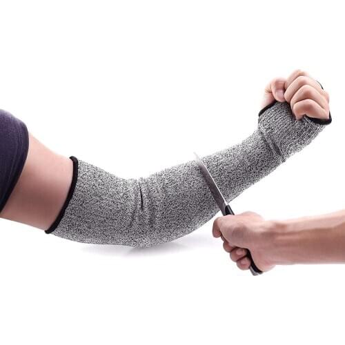 1 pair/pack Level 5 protection Anti cutting oversleeve elbow Anti glass/knife scratch stab cut tiler tools protective sleeve