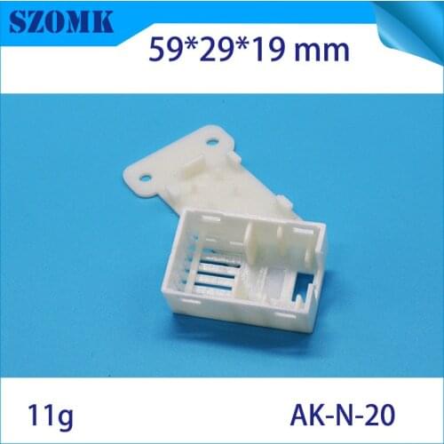 10pcs a lot plastic electronics instrument housing case wall mount housing project box 60*40*20mm