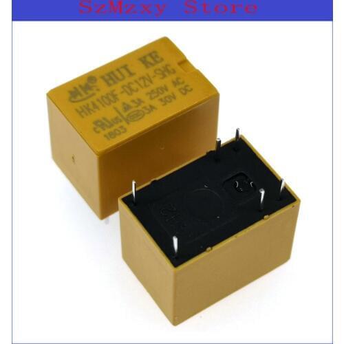5PCS/Lot Relay HK4100F-DC12V-SHG HK4100F DC12V-SHG 12V DIP6