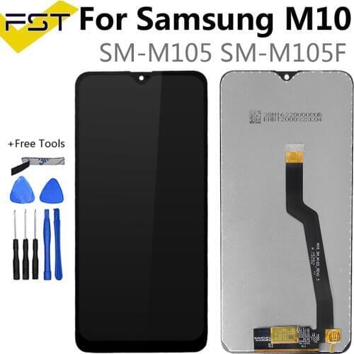 6.22''For Samsung SM-M105F M10 Lcd Display+Touch Screen Digitizer Assembly For Samsung M105F SM-M105F M10 Complete Module