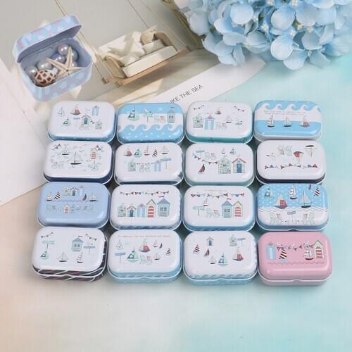 7Day Weekly Storage Pill Case Organizer Colorful Mini Tin Box Tablet Box Mini Cute Medicine Health Care Pill Box