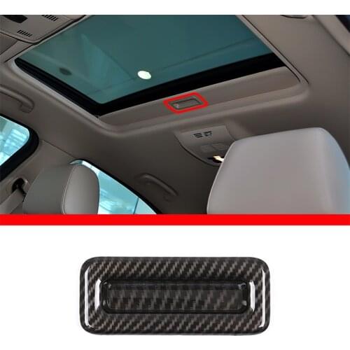 ABS Chrome Interior Sunroof Switch Frame Cover Trim For BMW 1 3 Series 2005-2012 E81 E82 E90 E91 E92 E93 Car Accessories