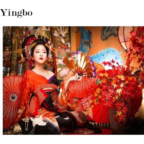 5d diy Cross stitch Japanese woman Diamond Embroidery Full Square round Diamant painting mosaic puzzle pictures by numbers