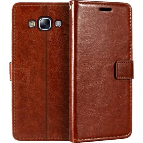 Case For Samsung Galaxy E7 Wallet Premium PU Leather Magnetic Case Cover With Card Holder And Kickstand For Samsung Galaxy E7