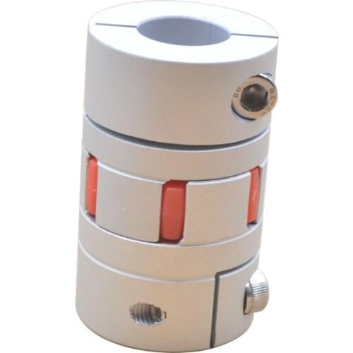 D35 L50 Aluminium Shaft Plum blossom Motor Connector Flexible shaft Coupling