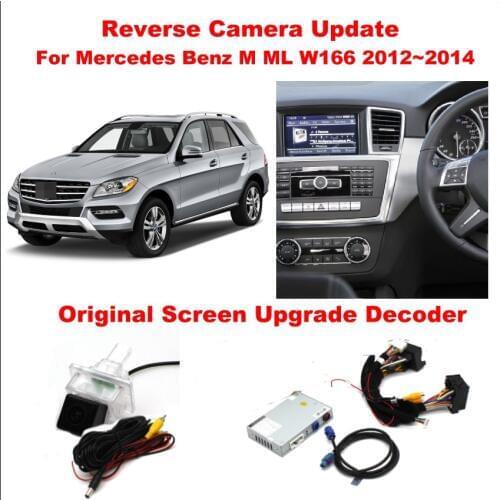 Car Reverse Rear View Camera For Mercedes Benz E W212 Original Monitor Upgrade Decoder Digital Interface