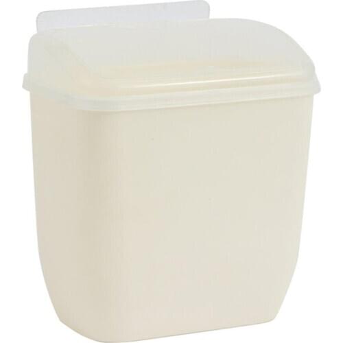 Waste Bin Push-top Trash Can Chef Hanging Automatic Return Lid For Fruit And Vegetable Pericarp Kitchen Garbage Storage Bucket