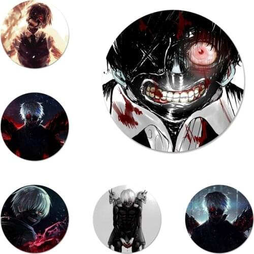 Japanese anime Tokyo Ghoul Badge Brooch Pin Accessories For Clothes Backpack Decoration gift 58mm