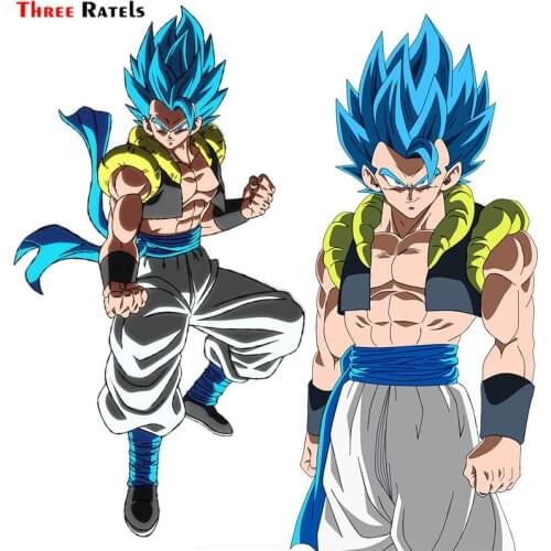 Three Ratels F177 gogeta Cartoon Sticker for kids school gifts laptop skateboard helmet decal Anti Scratch Film