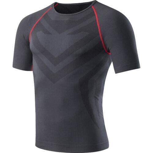 2020 NEW Sports Clothing Men Short Sleeve T-shirt Men Quick Dry Sportswear Fitness Jogging T-shirt Men training Clothing Men
